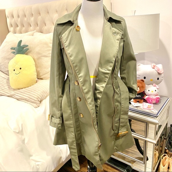CoffeeShop Trench Coat - Picture 6 of 7